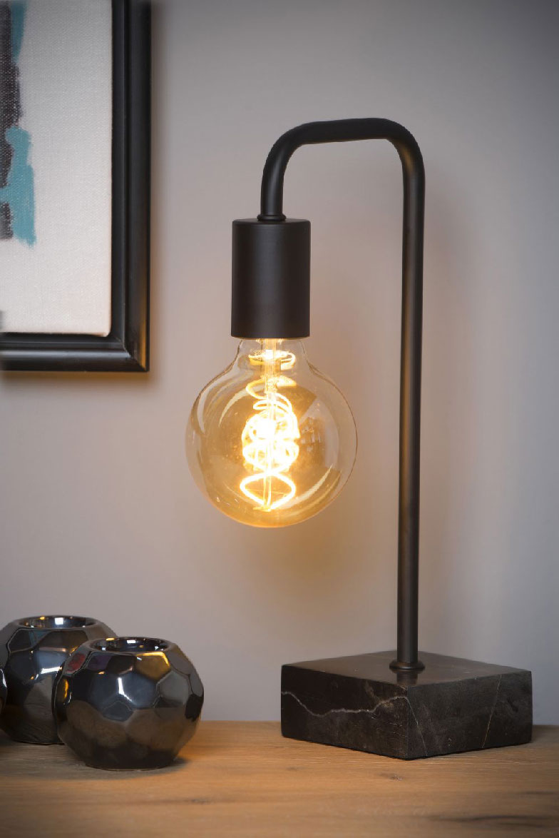 Lucide LORIN - Table lamp - Black